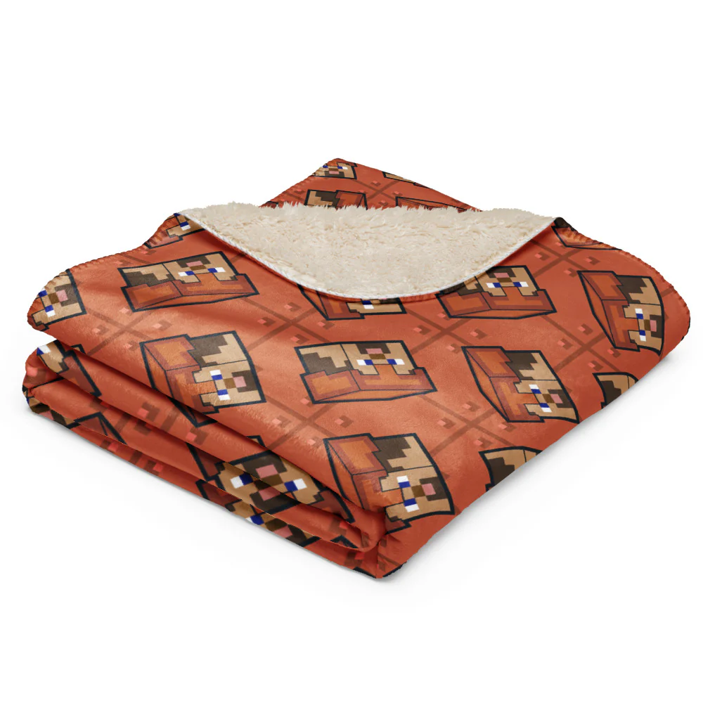 Minecraft The Copper Age Premium Sherpa Blanket - Image 8