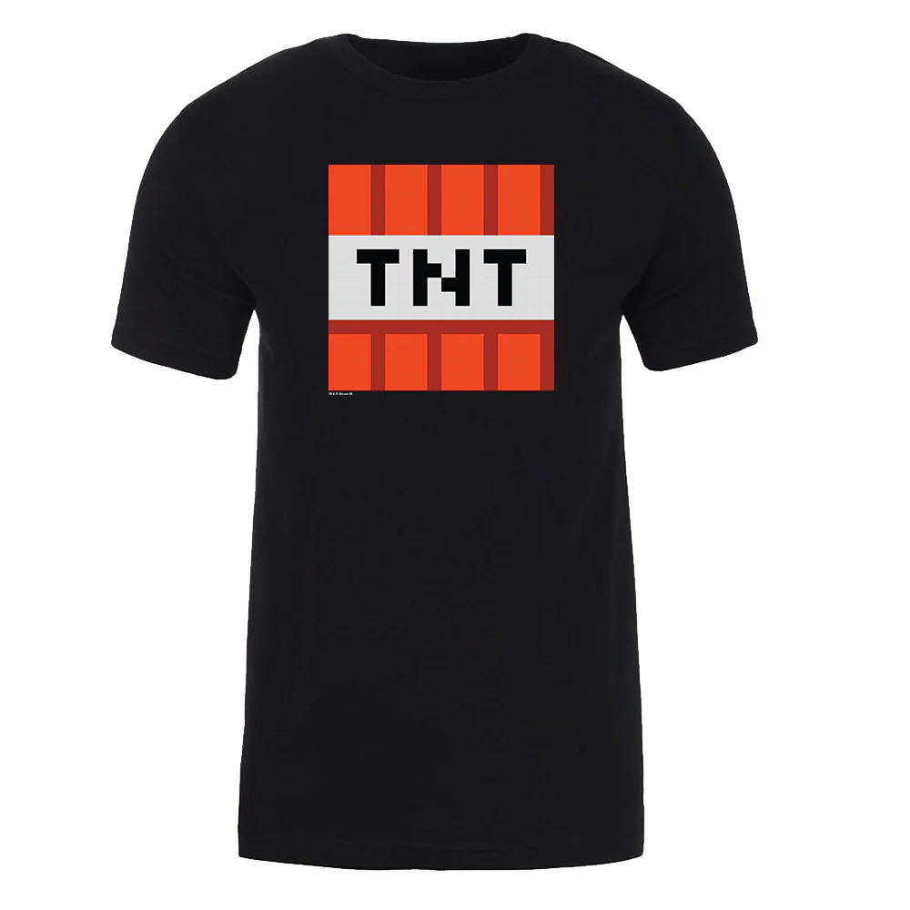 Minecraft TNT Adult Short Sleeve T-Shirt