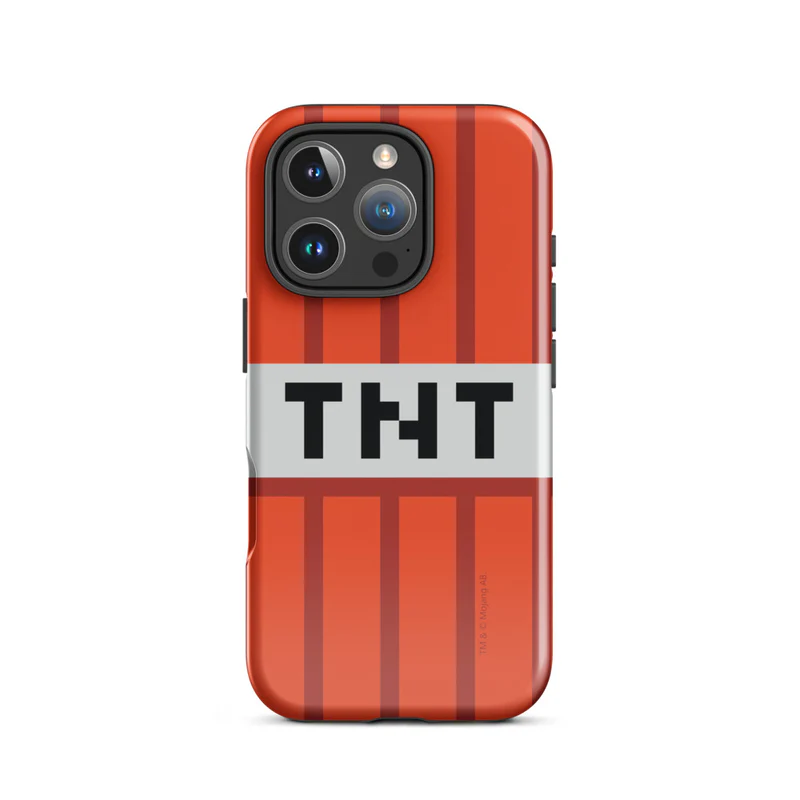 Minecraft TNT Tough Phone Case - iPhone - Image 2