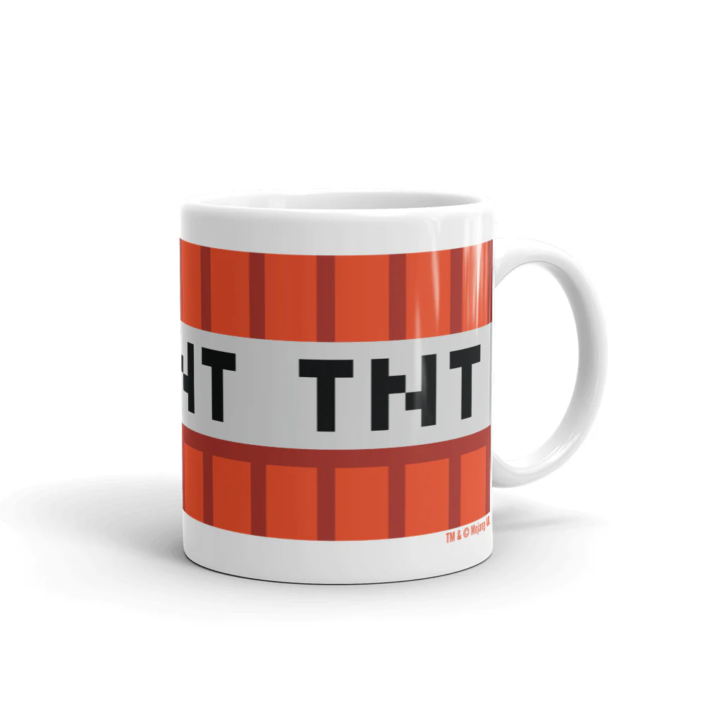 Minecraft TNT White Mug - Image 3