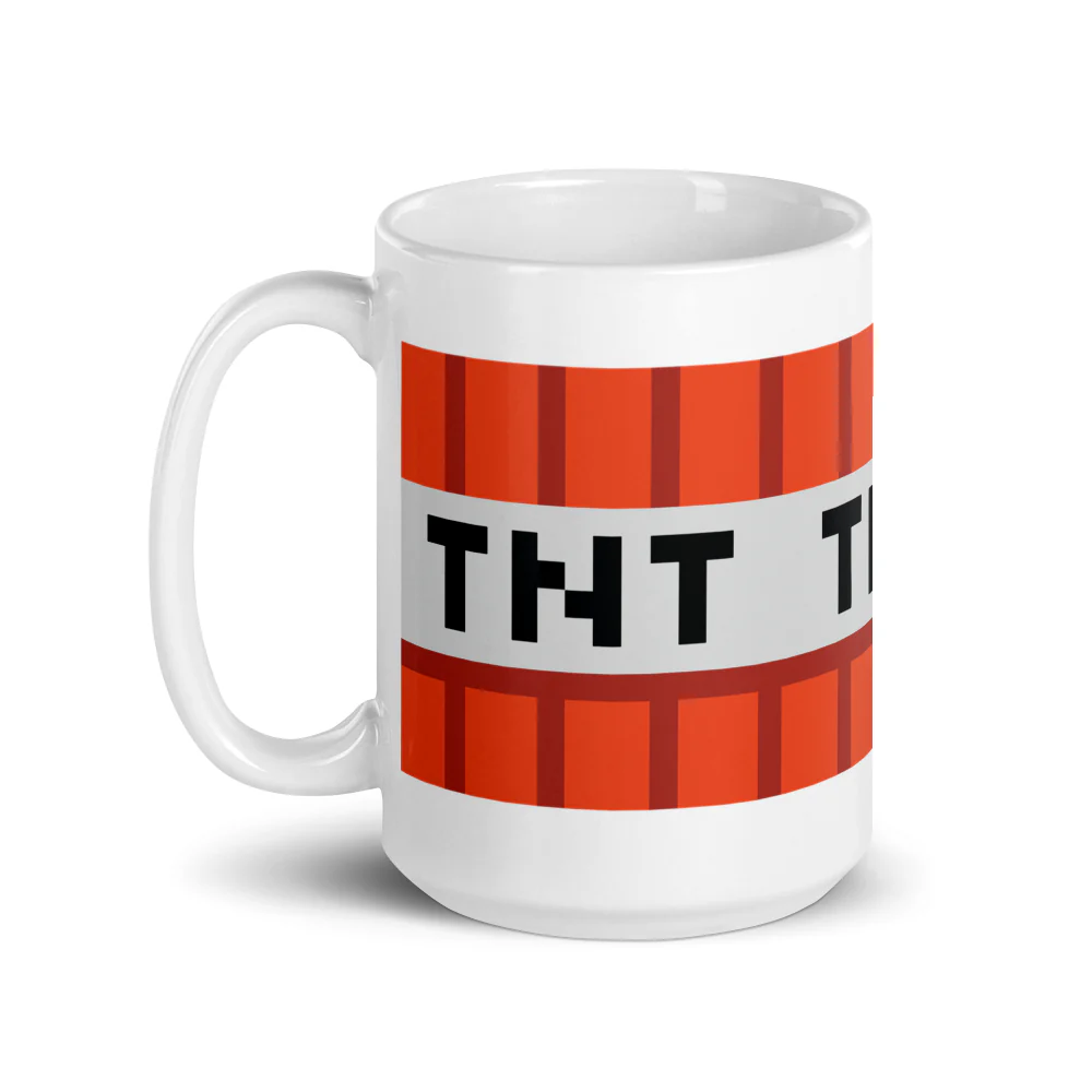 Minecraft TNT White Mug - Image 5