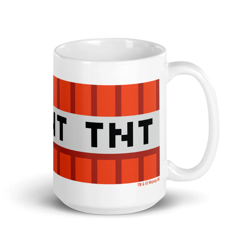 Minecraft TNT White Mug - Image 6