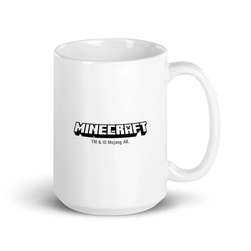 Minecraft Tuned In Creeper White Mug - Image 13