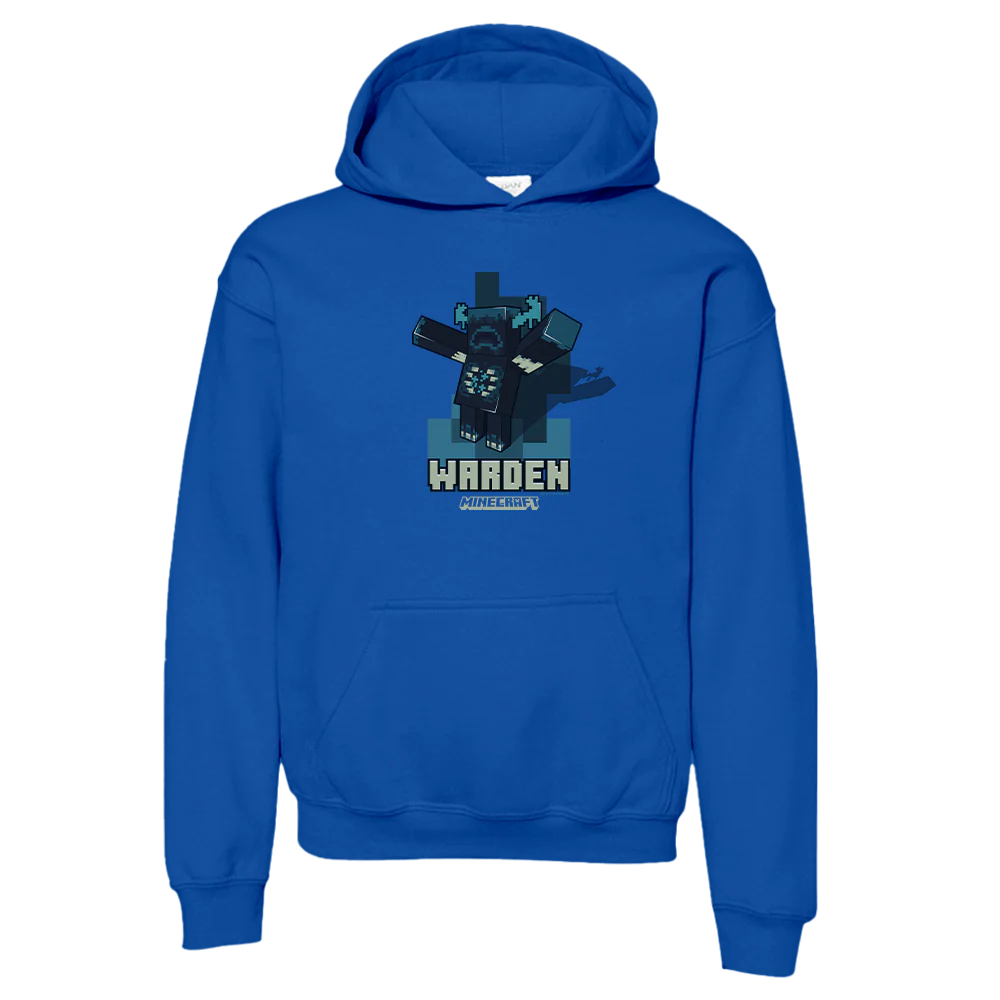 Minecraft Warden Kids Hooded Sweatshirt - Image 3