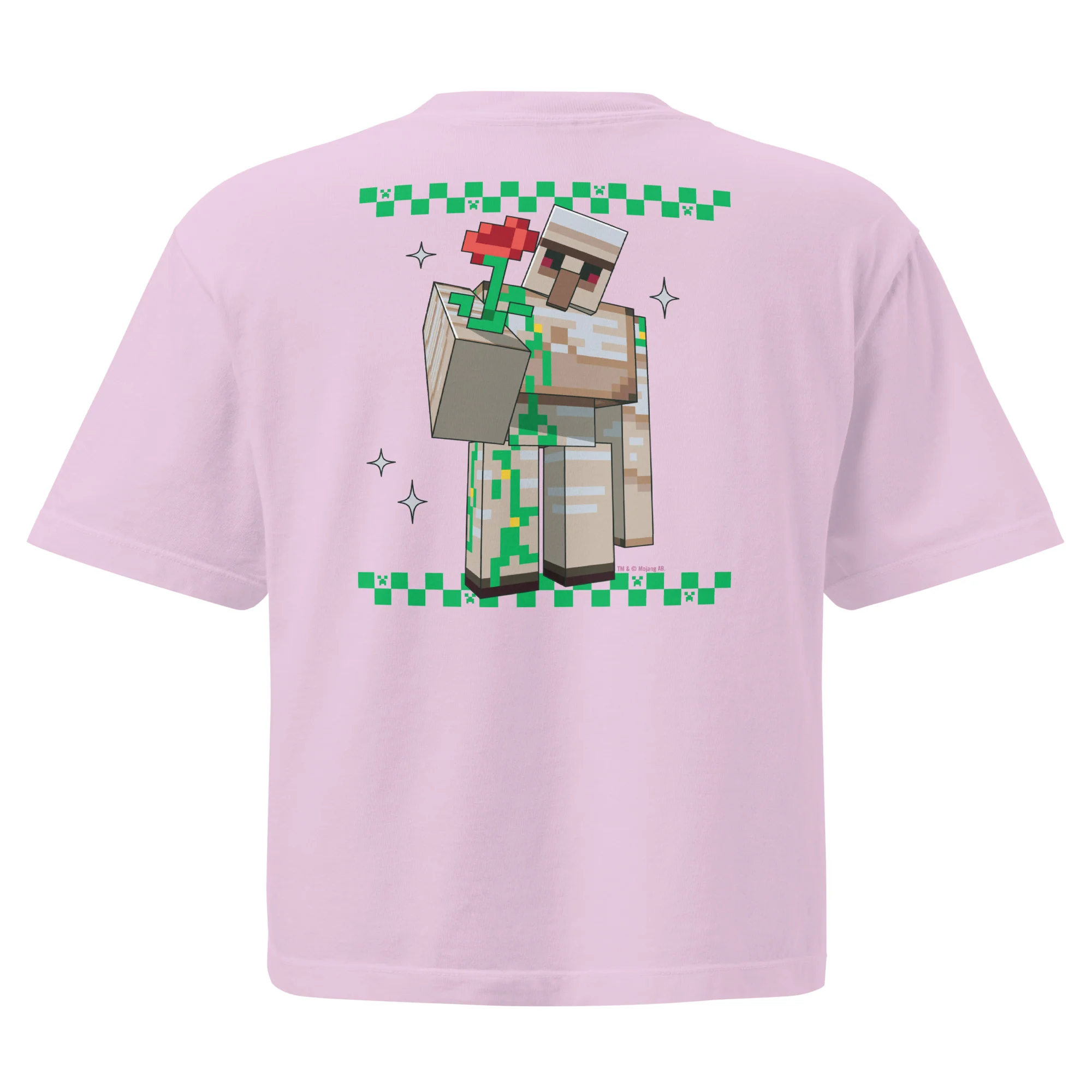 Minecraft Women’s Boxy Tee Let's MINE Together - Image 2
