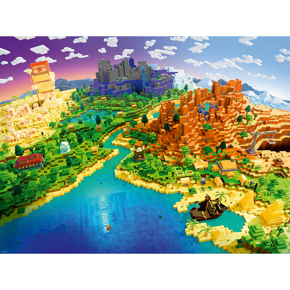 World of Minecraft 1500 pc Puzzle - Image 3